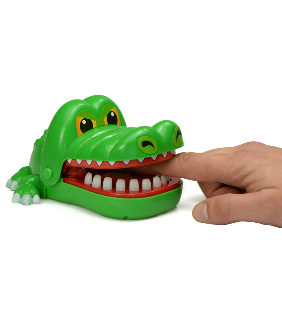 Oem - Joc de indemanare pentru copii, model crocodil la dentist, din plastic - Jucării educative - IK032