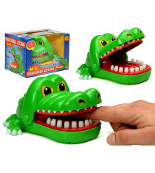 Oem - Joc de indemanare pentru copii, model crocodil la dentist, din plastic - Jucării educative - IK032