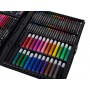 Oem - Set de pictura si desen, 168 bucati, tip valiza de depozitare, negru, 36.3 x 30.5 x 3.8 cm - Rechizite școlare și acces...