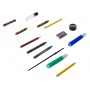 Oem - Set de pictura si desen, 168 bucati, tip valiza de depozitare, negru, 36.3 x 30.5 x 3.8 cm - Rechizite școlare și acces...