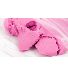 Oem - Nisip kinetic modelabil roz, pachet 1 kg - Jucării creative - IK036