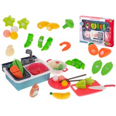 Oem - Accesorii bucatarie chiuveta cu vesela si accesorii pentru copii - Jucării exterior - IK037