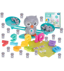 Oem - Set Joc tip balanta educativ si interactiv, model bufnita, prescolari si copii 4-8 ani - Jucării educative - IK060