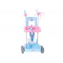 Oem - Set de curatenie pentru copii, robot aspirator cu sunete si lumini, mop, faras, perie, matura, accesorii de curatat - J...