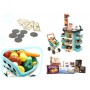 Oem - Supermarket Interactiv cu casa de markat si carucior cu 47 elemte - Jucării interior - IK043