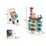 Oem - Supermarket Interactiv cu casa de markat si carucior cu 47 elemte - Jucării interior - IK043
