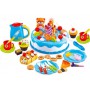 Oem - Tort cu 80 de accesorii feliabil pentru copii culoare albastru - Jucării creative - IK048