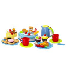 Oem - Tort cu 80 de accesorii feliabil pentru copii culoare albastru - Jucării creative - IK048