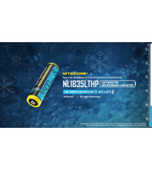 NITECORE - Nitecore NL1835LTHP 3500mAh 8A special pentru vreme rece Temperatura joasa Performanta ridicata - Home - MF019