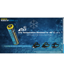 NITECORE - Nitecore NL1835LTHP 3500mAh 8A special pentru vreme rece Temperatura joasa Performanta ridicata - Home - MF019