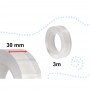 Oem - Banda dubla adeziva impermeabila 3 m x 30 mm - Alte instrumente - IK103