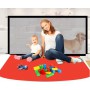 Oem - Poarta de siguranta pentru catei, plasa neagra, 180 cm x 75 cm - Alte accesorii pentru casă - TZ714
