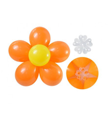 Oem - Set 10 accesorii pentru baloane floare - Alte accesorii petrecere - GD641