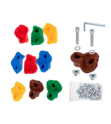 Oem - Pietre de catarare copii multicolor 10 bucati - Jucării exterior - IK128