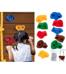 Oem - Pietre de catarare copii multicolor 10 bucati - Jucării exterior - IK128