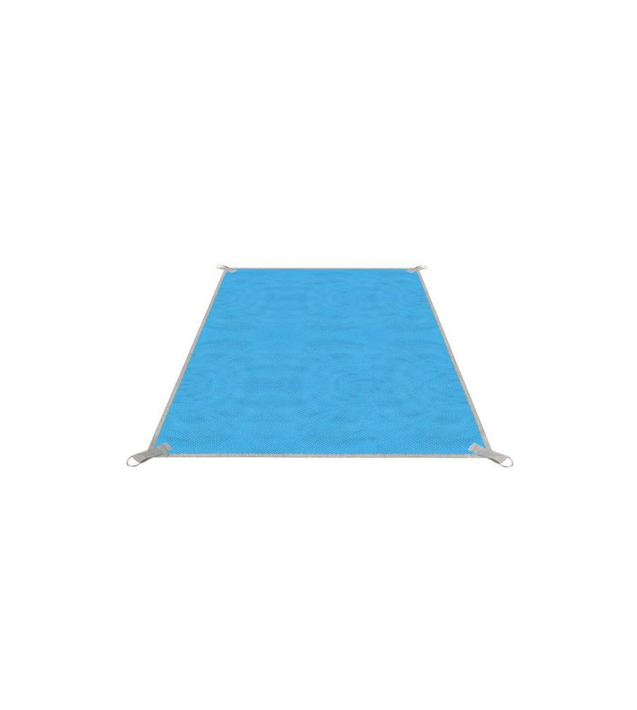 Oem - Patura plaja sau camping anti-nisip din poliester, albastru 200 cm x 200 cm - Accesorii grădină - IK132