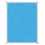 Oem - Patura plaja sau camping anti-nisip din poliester, albastru 200 cm x 200 cm - Accesorii grădină - IK132