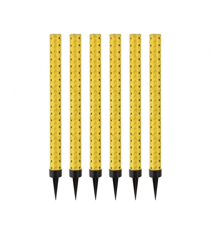GoDan - Set 6 artificii pentru tort inaltime 18 cm - Artificii petrecere - GD650