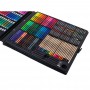 Oem - Set 258 de elemente pentru desenat si pictat cu geanta rigida de depozitare , multicolor - Rechizite școlare și accesor...