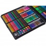 Oem - Set 258 de elemente pentru desenat si pictat cu geanta rigida de depozitare , multicolor - Rechizite școlare și accesor...