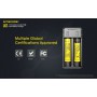 NITECORE - Incarcator Nitecore UI2 USB 14500, 18650, 18350, 20700, 21700, RCR123 - Home - MF026