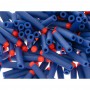 Oem - Set 200 gloante, munitie de burete pentru pistoale Nerf lungime 7.2 cm - Jucării exterior - IK159