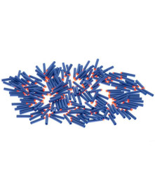 Oem - Set 200 gloante, munitie de burete pentru pistoale Nerf lungime 7.2 cm - Jucării exterior - IK159