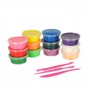 Oem - Set 12 bucati de plastilina granulata in cutie, Magic piano, Multicolor - Rechizite școlare și accesorii - IK169