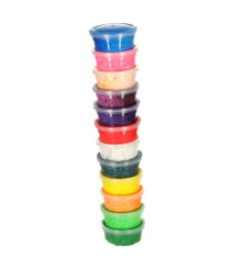 Oem - Set 12 bucati de plastilina granulata in cutie, Magic piano, Multicolor - Rechizite școlare și accesorii - IK169