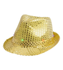 GoDan - Palarie party cu paiete si leduri - Adulti - GD662-CB