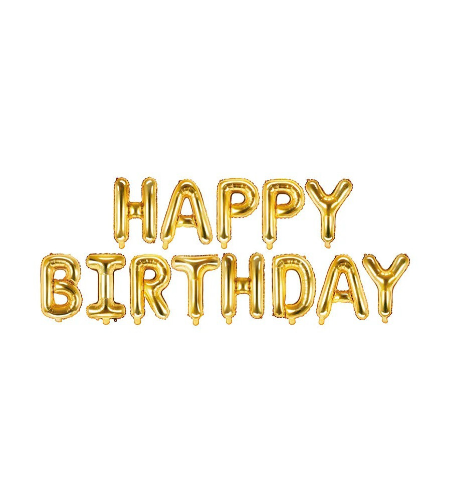 Oem - Balon folie model Happy Birthday - Baloane folie - IK229-CB