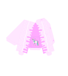 Oem - Cutie in forma de felie tort din carton de 160 gr model Unicorn 12 x 7 x 5 cm - Alte accesorii petrecere - FT011