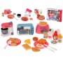 Oem - Set de joaca mic dejun complet cu prajitor de paine, mixer, cuptor cu microunde si alte accesorii pentru copii - Jucări...