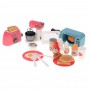 Oem - Set de joaca mic dejun complet cu prajitor de paine, mixer, cuptor cu microunde si alte accesorii pentru copii - Jucări...