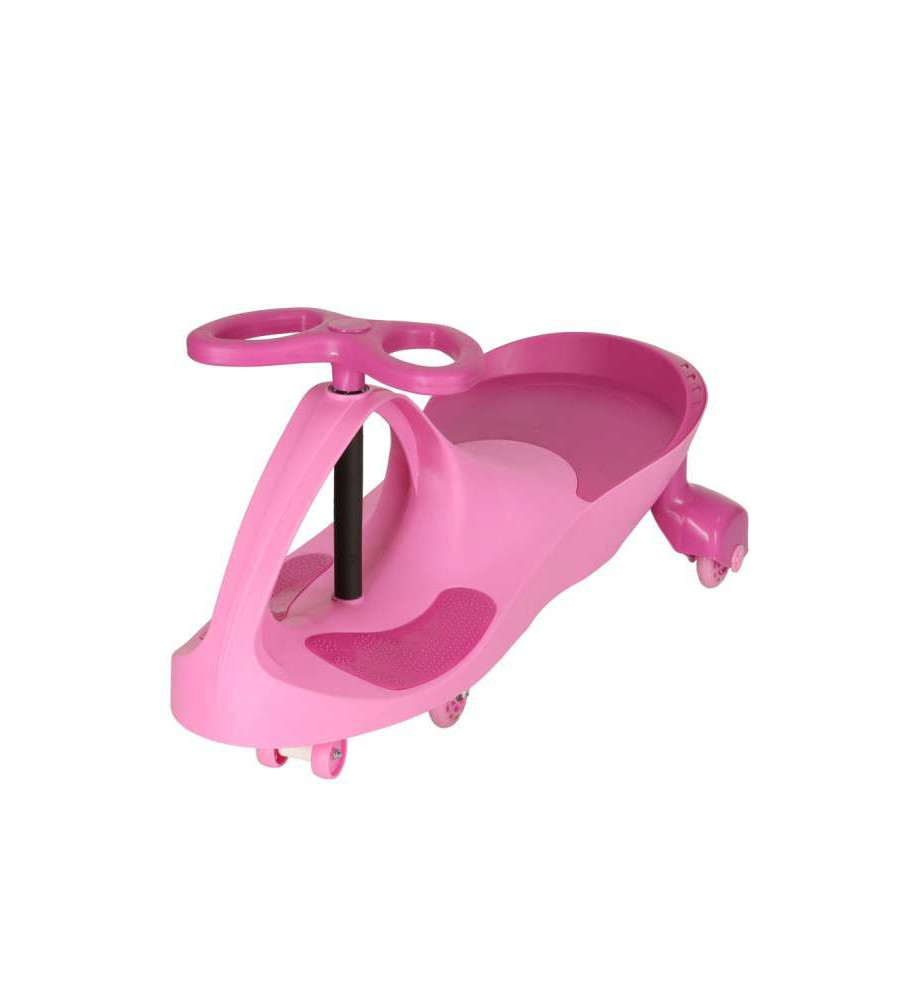 Oem - Masinuta fara pedale cu lumini Swing Car, Roz - Jucării interior - IK209