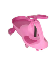 Oem - Masinuta fara pedale cu lumini Swing Car, Roz - Jucării interior - IK209