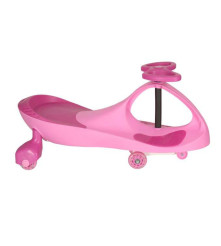 Oem - Masinuta fara pedale cu lumini Swing Car, Roz - Jucării interior - IK209