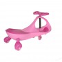Oem - Masinuta fara pedale cu lumini Swing Car, Roz - Jucării interior - IK209