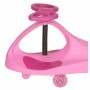 Oem - Masinuta fara pedale cu lumini Swing Car, Roz - Jucării interior - IK209