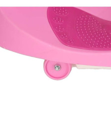 Oem - Masinuta fara pedale cu lumini Swing Car, Roz - Jucării interior - IK209