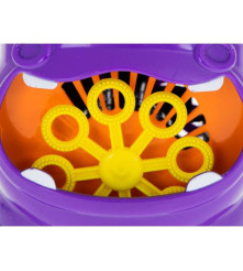 Oem - Jucarie de facut baloane din sapun in forma de hipopotam, mov, din plastic - Baloane de sapun - IK183