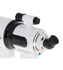 Oem - Pistol de facut baloane din sapun cu lumini si sunet model telescop, alb 20 cm x 7.5 cm x 18 cm - Baloane de sapun - IK189