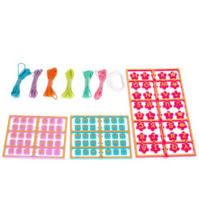 Oem - Set 630 de margele pentru realizarea de bijuterii, bratari si pandantive, multicolor - Bijuterii si accesorii copii - I...