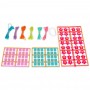 Oem - Set 630 de margele pentru realizarea de bijuterii, bratari si pandantive, multicolor - Bijuterii si accesorii copii - I...
