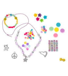 Oem - Set 630 de margele pentru realizarea de bijuterii, bratari si pandantive, multicolor - Bijuterii si accesorii copii - I...