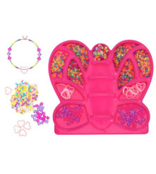 Oem - Set 10000 de margele pentru realizarea de bijuterii, bratari si pandantive, multicolor - Bijuterii si accesorii copii -...