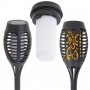 Oem - Set 4 lampi Solare LED pentru curte sau gradina cu efect real de flacara / torta - Lămpi și decorațiuni solare - IK201