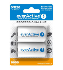 EverActive - R20 D 10000mAh baterie reincarcabila everActive Professional Line - Format XL C D - BL158-CB