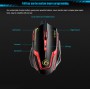Oem - Mouse pentru jocuri cu iluminare LED, 6 butoane, design ergonomic, negru - Mouse tastaturi și accesorii - YGM0A9