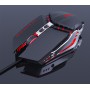 Oem - Mouse pentru gaming din metal cu iluminare led, 7 butoane, dpi reglabil, design ergonomic, negru - Mouse tastaturi și a...